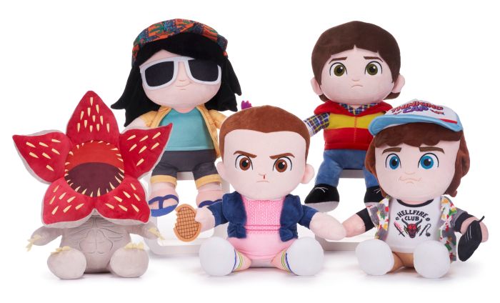 (Mis 5) STRANGER THINGS Peluche 32cm -5ass…x24